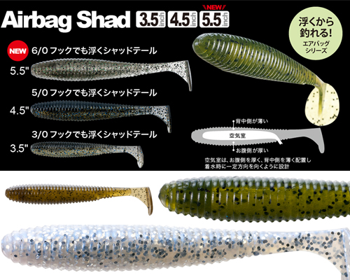    5.5ġ Air bag Shad